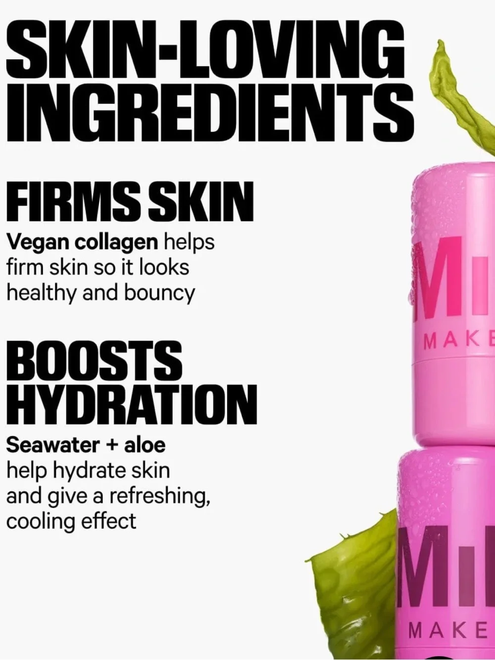 Milk Makeup Cooling Water Jelly Tint Lip + Cheek Stain Chill NWOB 0.17 oz